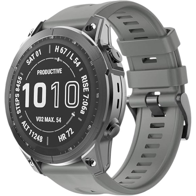 Silikonski pašček za Garmin Fenix 6 Pro/Fenix 7/Epix 2 Correa, 22mm – Infostyle