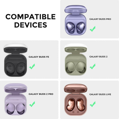 Zaščitni ovitek za Samsung Galaxy Buds (Live/Pro/Buds2) – TPU + karabin