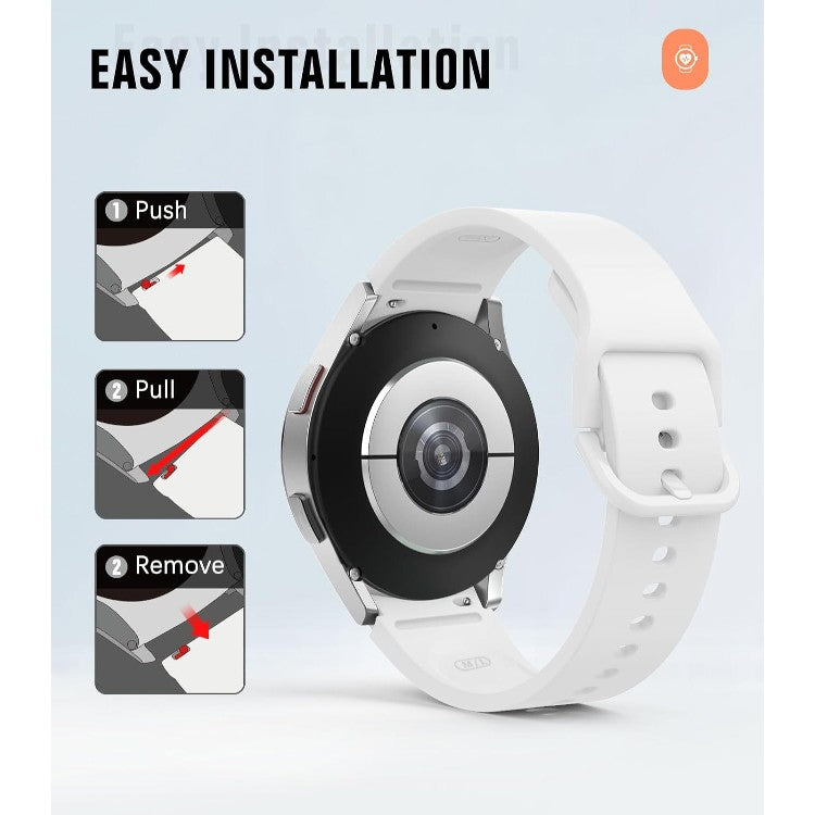 Pašček za Samsung Galaxy Watch 6 40 mm 44 mm, Galaxy Watch 6 classic 43 mm 47 mm, Galaxy Watch 5 Pro/Watch 4/Watch 4 Cla