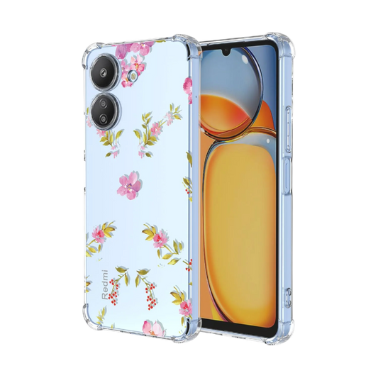 Ovitek za telefon "Rožice" Xiaomi Poco C65/Redmi 13C – Infostyle