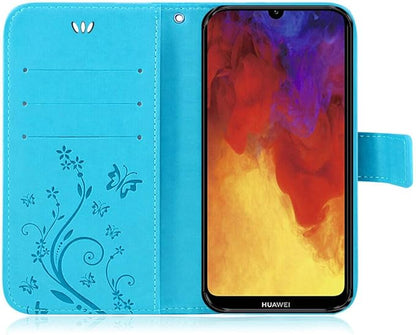 Preklopna maska „Butterfly“ za Sony Xperia 10 IV – plava