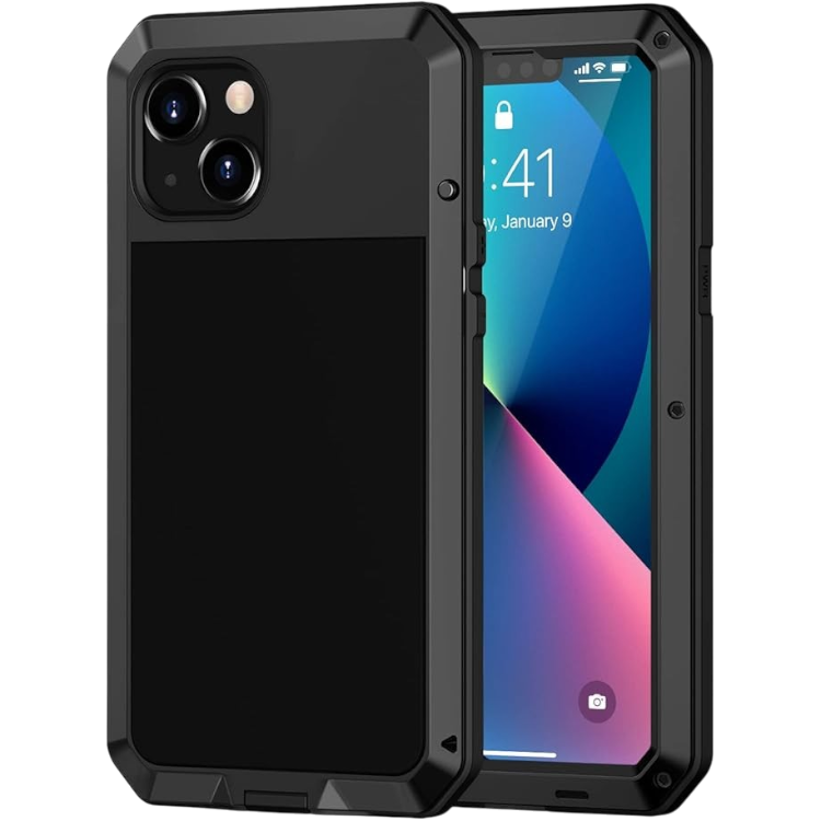 Ovitek "360 ring" za iPhone 13 mini, črna – Lanhiem