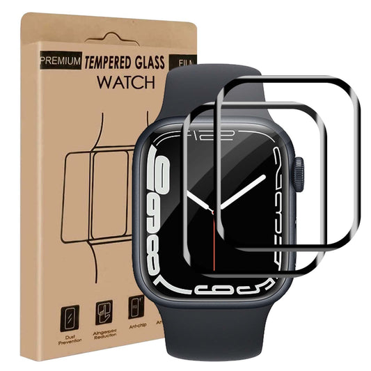 Carantee Screen Protector for Apple Watch Series 7/8/9 (41 mm) – 9H HD Protection, 2-Pack