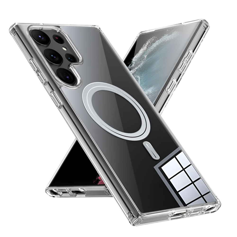 Ovitek za telefon "Magnetic" Samsung Galaxy S23 Ultra – Infostyle – Prozorna