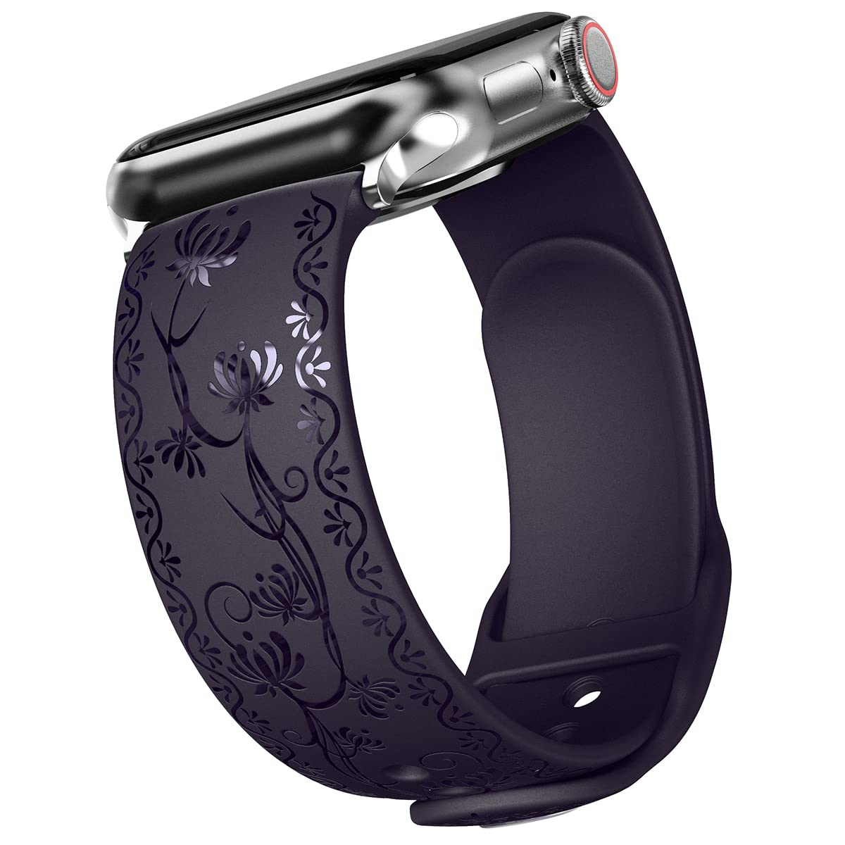 halleast-pasek-glitter-flower-apple-watch-42-49mm-modra