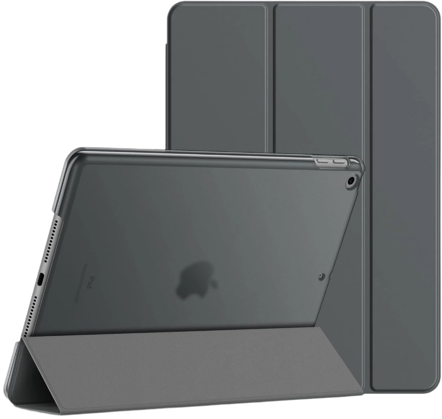 Ovitek ''JETech'' za 10,2" iPad (model 2021/2020/2019, gen.9/8/7) – Siva