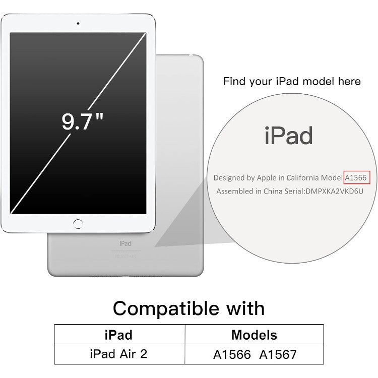 Preklopna torbica "JETech" za iPad Air 2