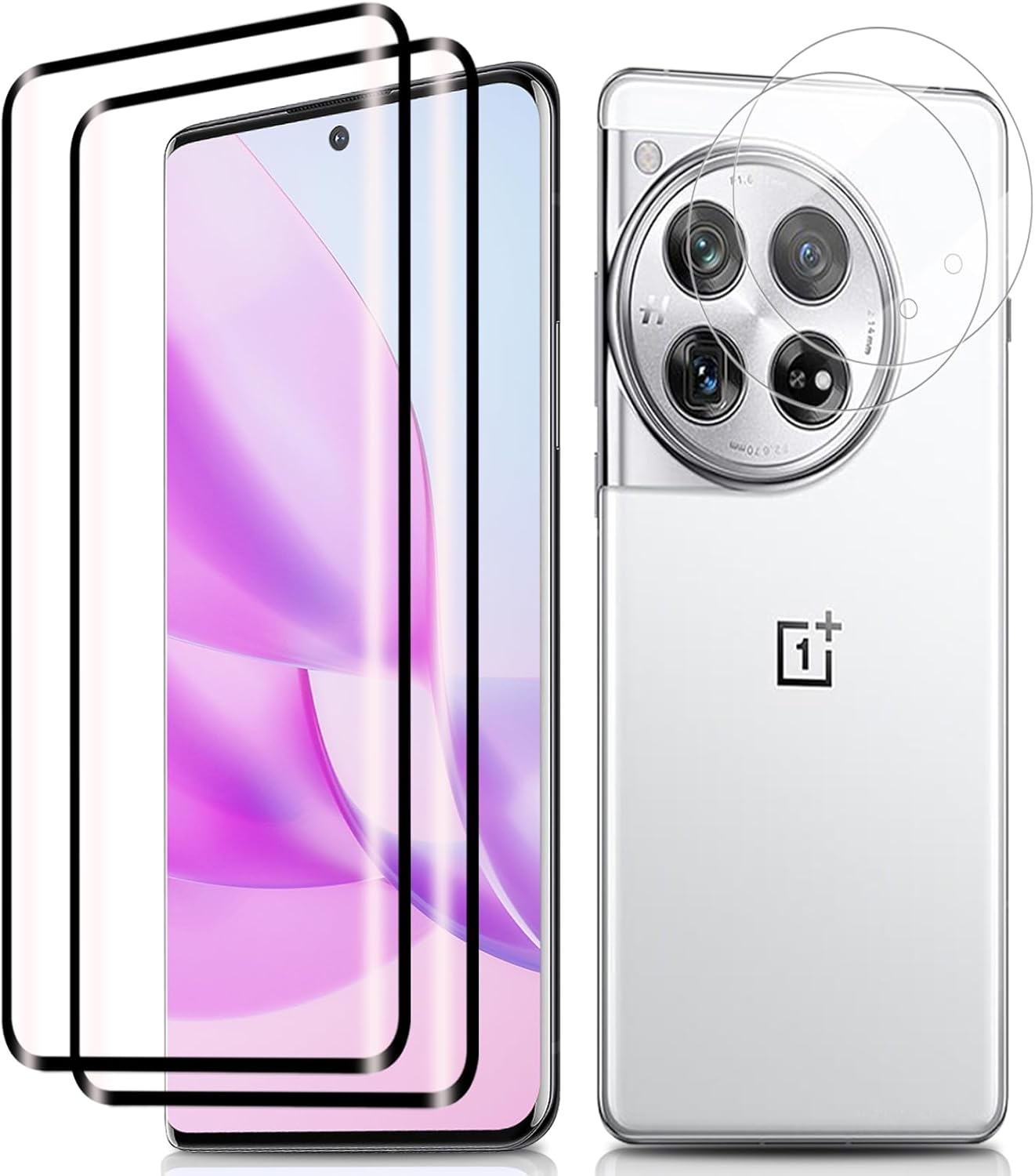 Carantee 2+2 Screen and Camera Protection for OnePlus 12 – Kit