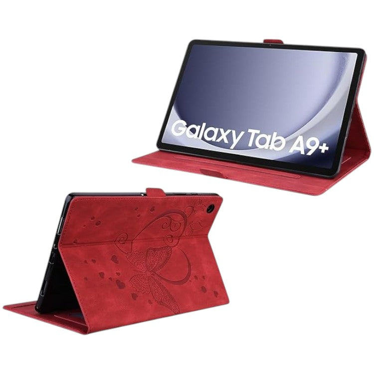 Ovitek za tablični računalnik za Samsung Galaxy Tab A9 Plus (rdeča) – Infostyle