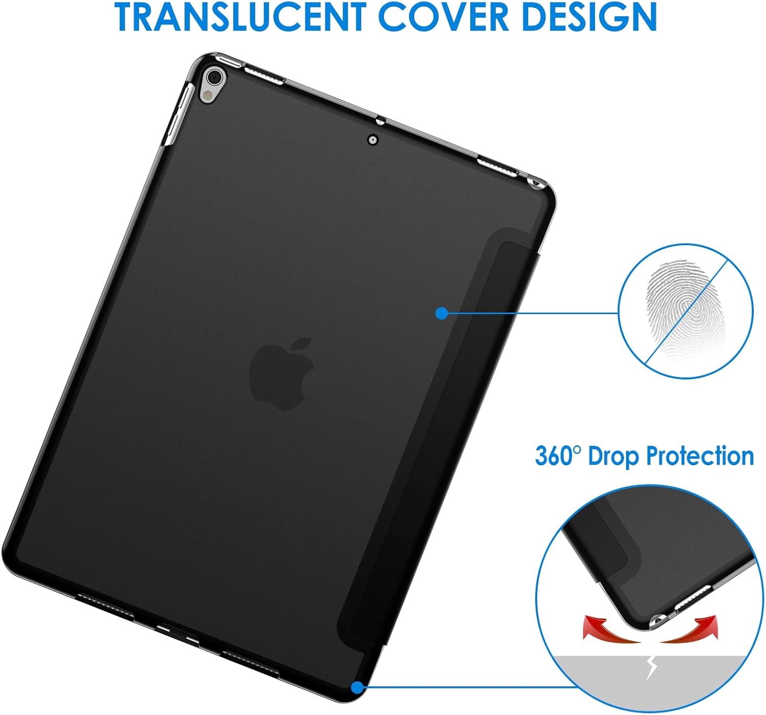 Preklopna torbica "JETech" za tablični računalnik Apple iPad Air 3 (2019) / Pro 10.5" (2017)