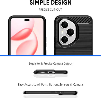 Ovitek za telefon "Carbon" za Honor 400 Pro