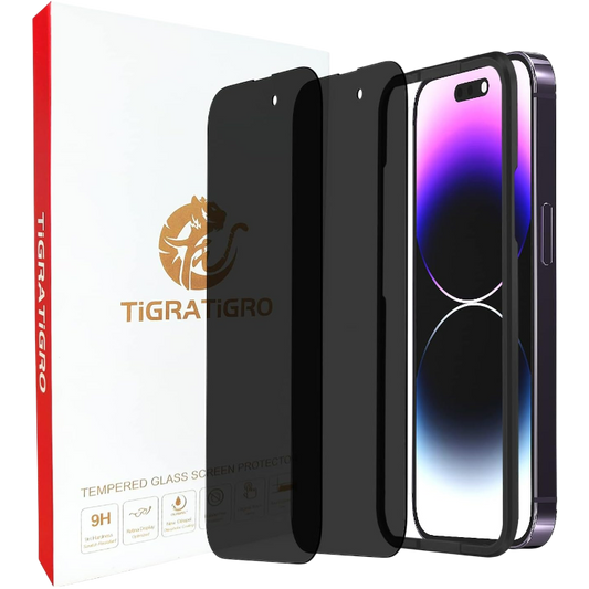 Zaščitno steklo "Tigratigro Anti-Spy" iPhone 14 Pro