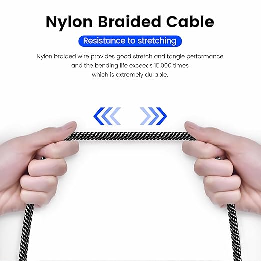 MOSWAG 3.5mm TRRS Audio Extension Cable 4-Pole 4m – Male/Female, Nylon Braided