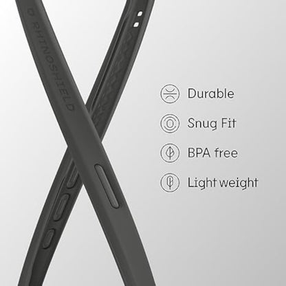 Ovitek za telefon "Rhinoshield CrashGuard" iPhone 15 Pro Max, črna