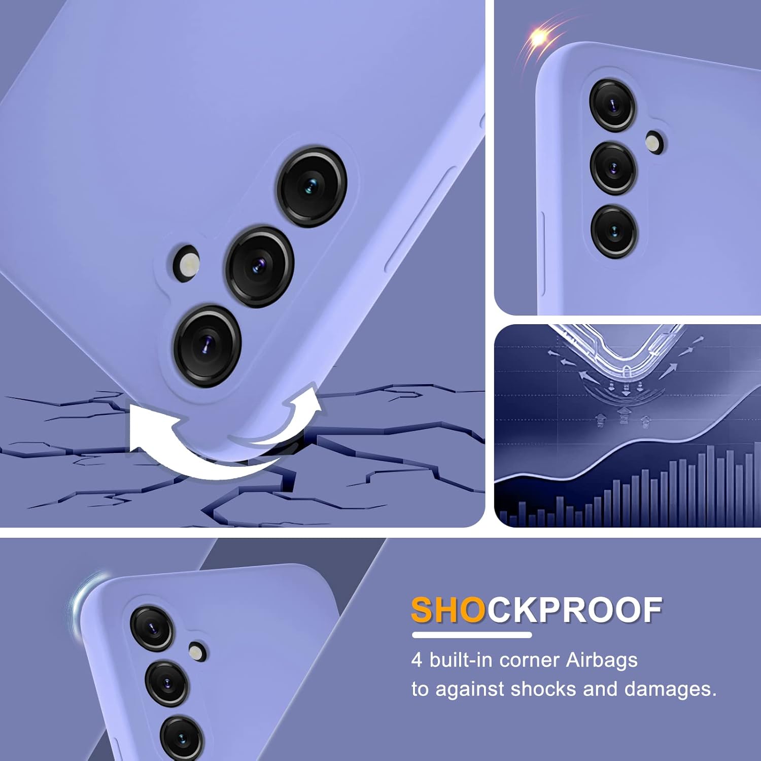 Ovitek za telefon Samsung Galaxy A54 5G + 2x zaščita za zaslon – Infostyle