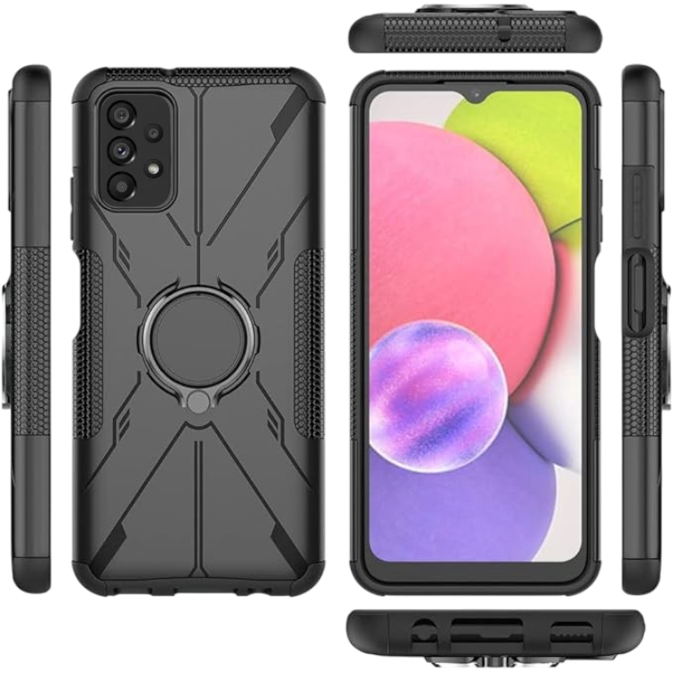 Ovitek "ring" za Samsung Galaxy A53 5G, črna – SHIEID
