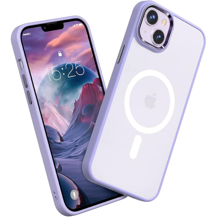Ovitek "magsafe" za iPhone 13/14, vijolična – MATEPROX