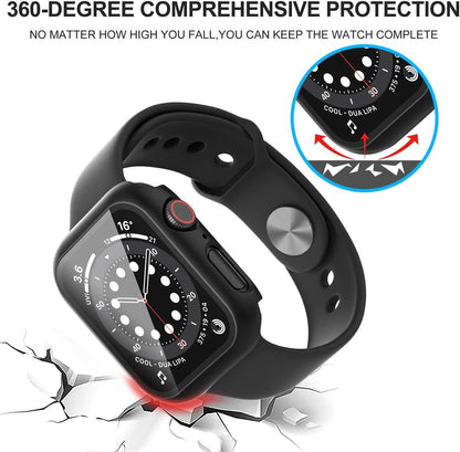 Zaščitni ovitek ''Diruite'' iz kaljenega stekla za iWatch 44 mm, 2kos – Infostyle