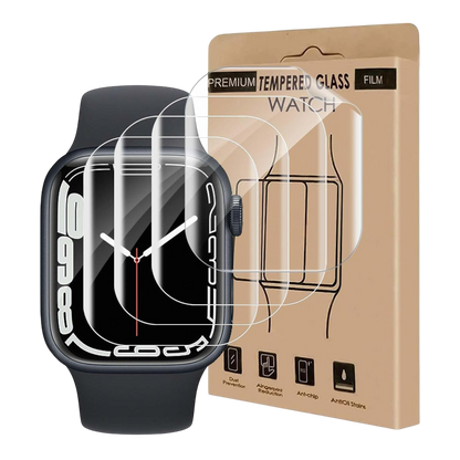 Zaščita zaslona za Apple Watch Series 7/8/9 41 mm (4kos) – Infostyle – 41mm