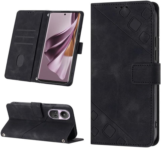 Preklopna torbica Scandi za OPPO Reno 10 Pro – črna