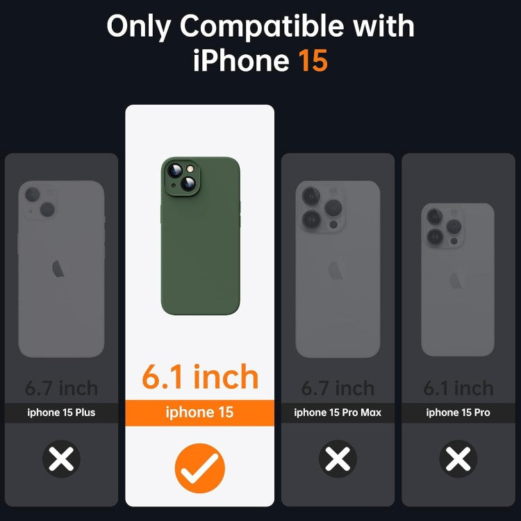 Ovitek za telefon "Supdeal" iPhone 15 – Infostyle – Vijolična