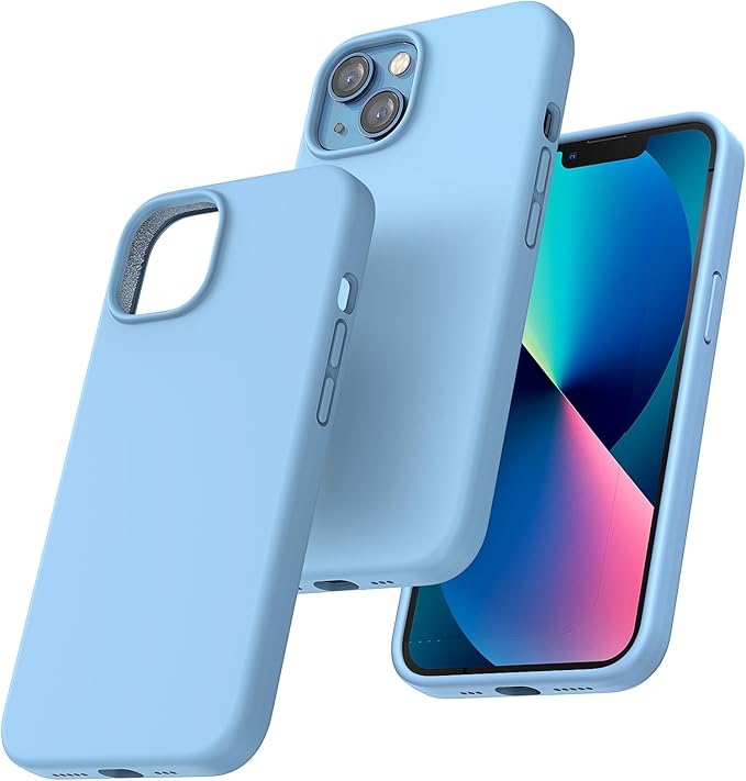 TOCOL silikonska maskica za iPhone 13 – svijetloplava
