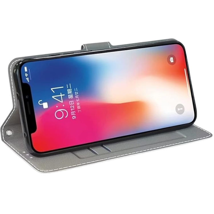 Preklopna torbica "Aurora" za Motorola Moto G73, zelena – Infostyle