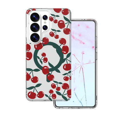 Ovitek Cherry Mag za Samsung Galaxy S26 Ultra, prozoren