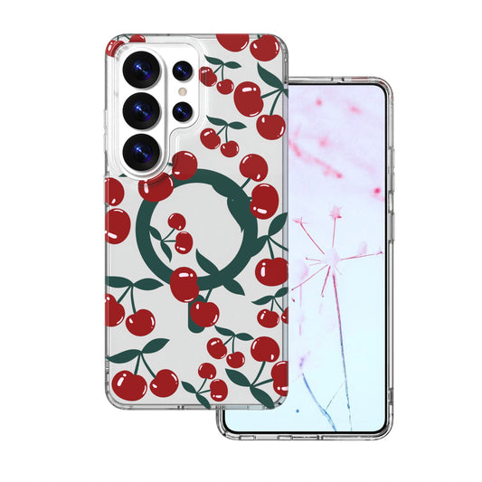 Ovitek Cherry Mag za Samsung Galaxy S26 Ultra, prozoren