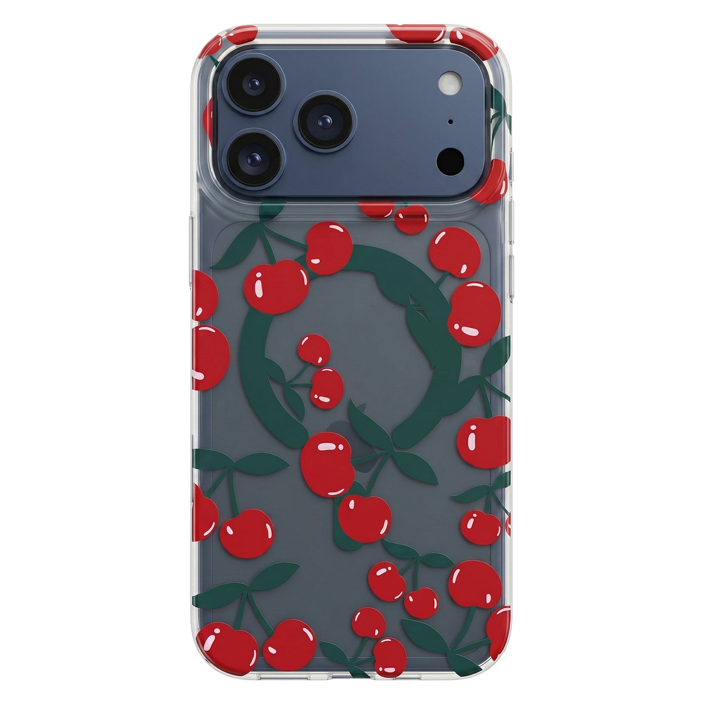 Ovitek Cherry Mag za iPhone 17 Pro Max 6,9" prozoren