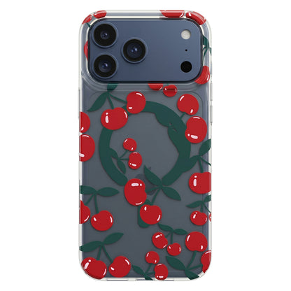Ovitek Cherry Mag za iPhone 17 Pro Max 6,9" prozoren