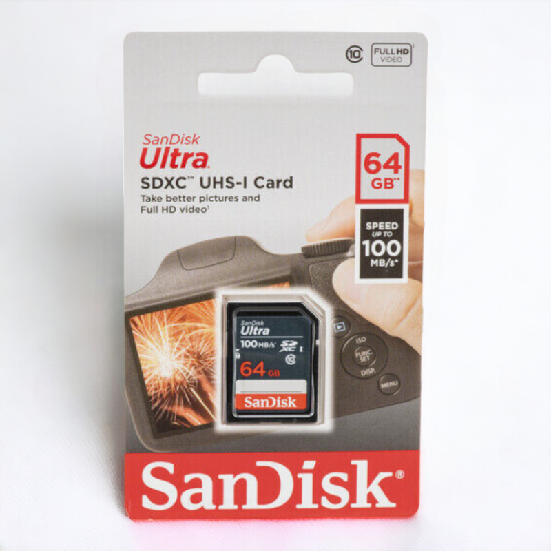 Pomnilniška kartica Ultra SDXC 64GB Class 10 – SanDisk