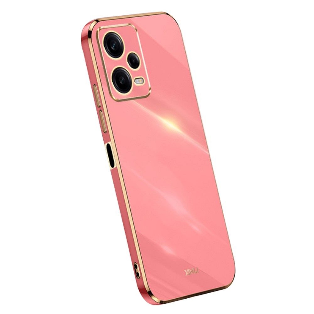 Gold Frame zaščitni ovitek za Oppo Reno 8 5G – rdeča