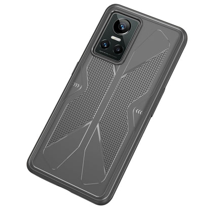 Case + 2 screen protectors for Realme GT Neo 3 - black