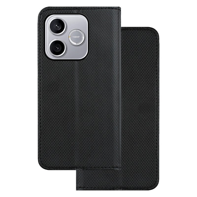 Flip cover for Honor 600 Lite, Magnetic – black