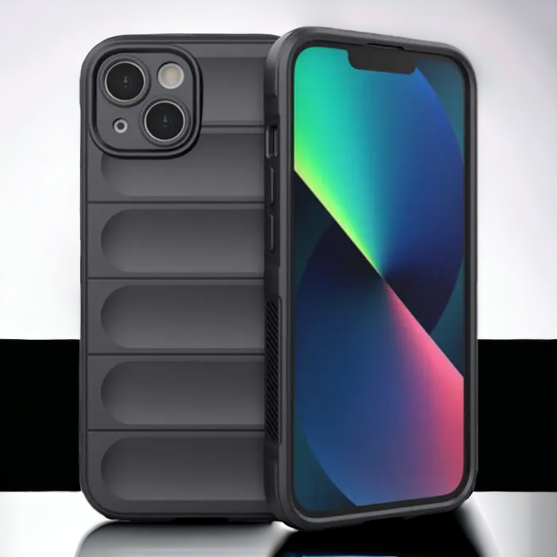 Silikonski ovitek "Valovi" za iPhone 11 Pro – Infostyle – Temno modra / TPU silikon