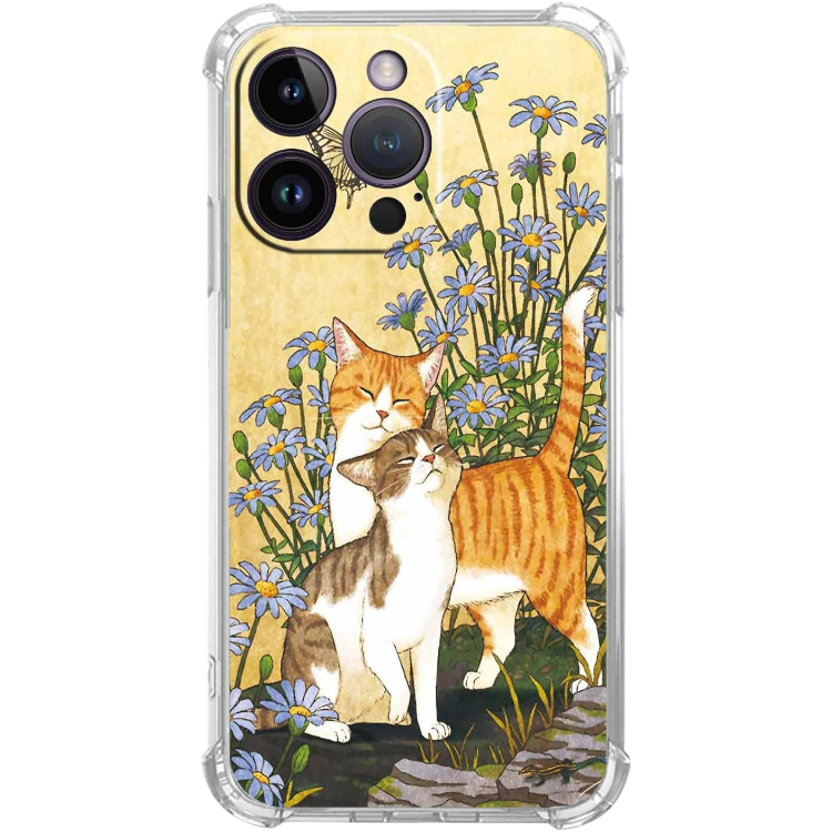 Ovitek za telefon "Cat Flower" iPhone 14 Pro Max