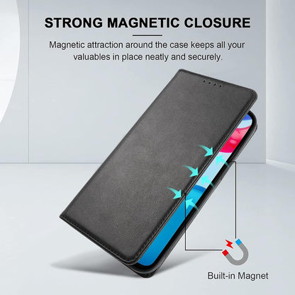 Preklopna torbica za telefon Xiaomi Redmi 12C/11A, črna – Infostyle