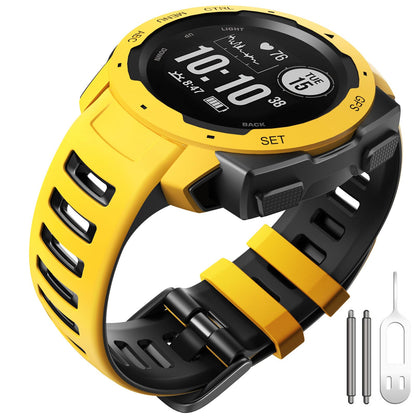silikonski-pasek-garmin-instinct-instinct-2-rumena