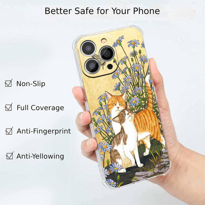 Ovitek za telefon "Cat Flower" iPhone 14 Pro Max