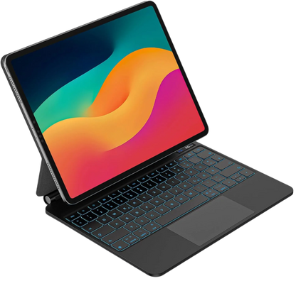 Ovitek z osvetljeno tipkovnico za iPad Air 6. gen.2024 M2 13 "/iPad Pro  12,9"