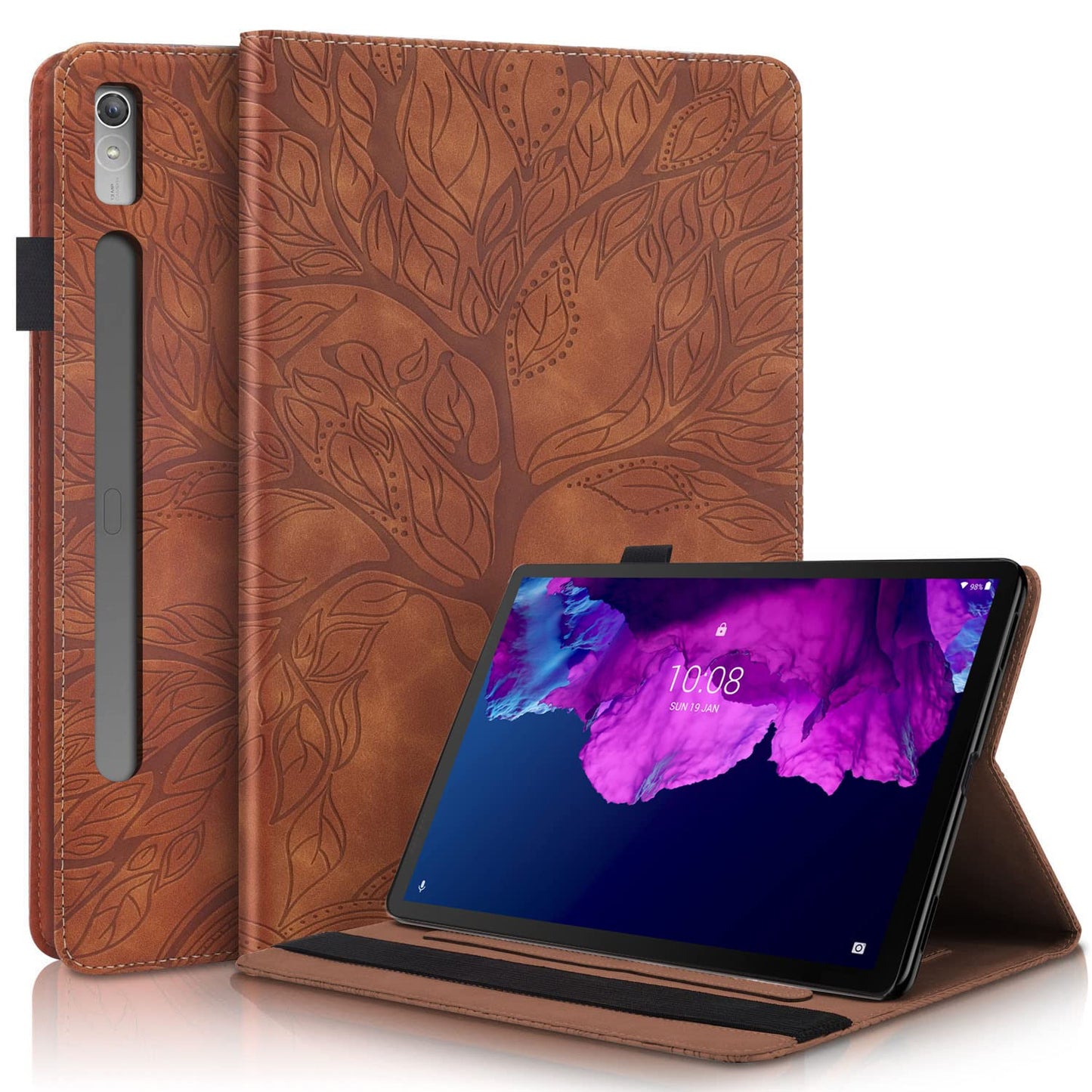 Lenovo Tab P11 (2nd Gen) 11.5" 2022 Case - Brown
