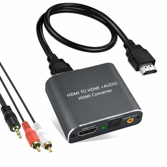 hdmi v hdmi audio pretvornik s kabli