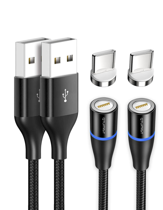 usb c magnetni kabel 2m crna