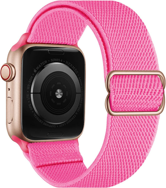 Najlonski pašček za Fitbit Versa Lite SE / Versa 2 – roza