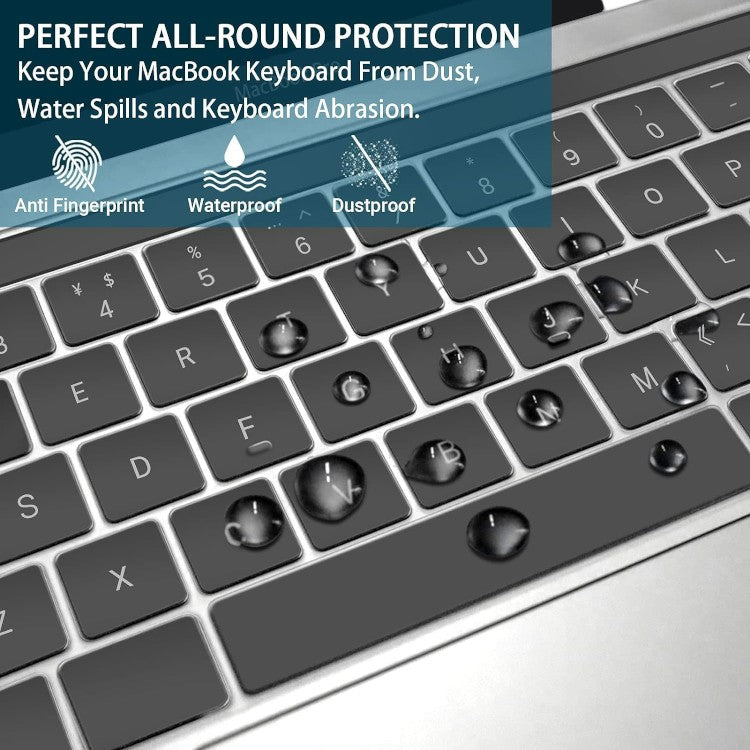 Ovitek za tipkovnico ZYB za MacBook Air 2022/2023,M2 M3 13.6 15.3", MacBook Pro 14/16 – Infostyle