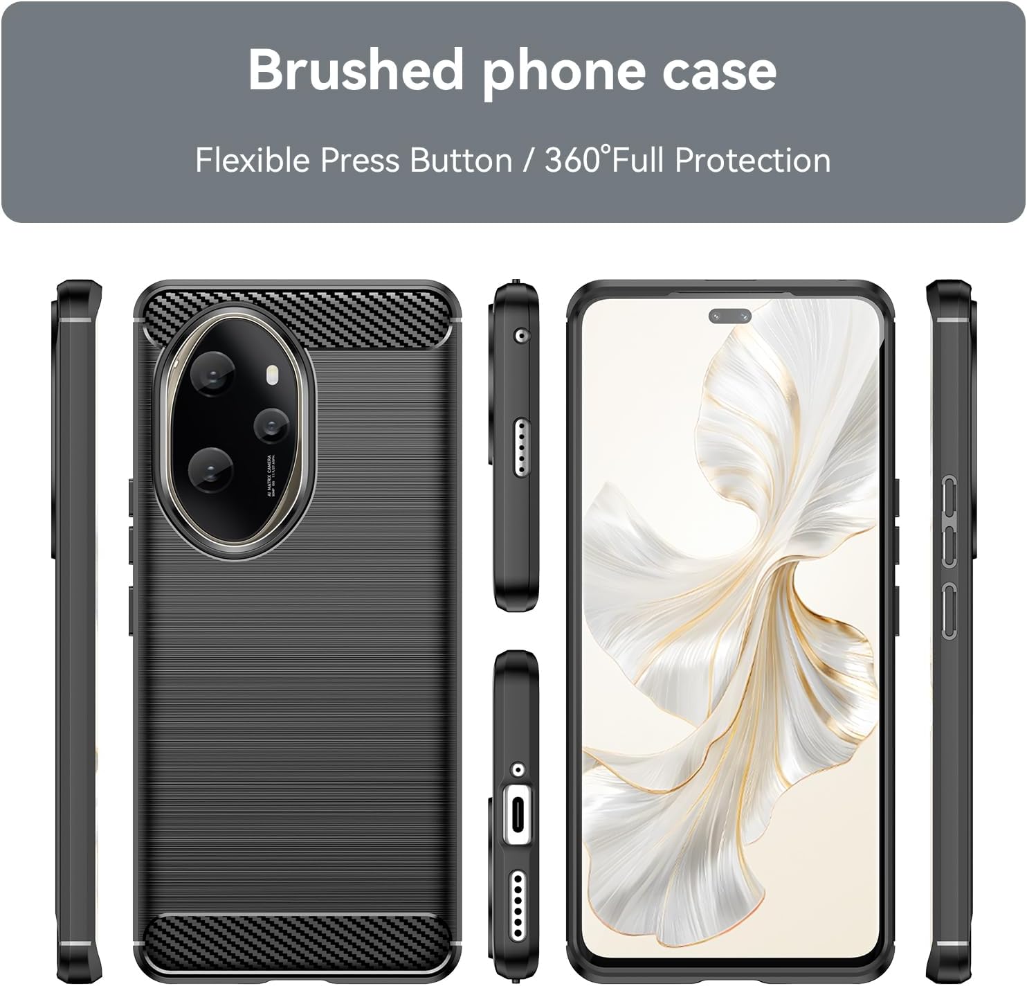 Ovitek za telefon "RanTuo Carbon" Honor 100 Pro