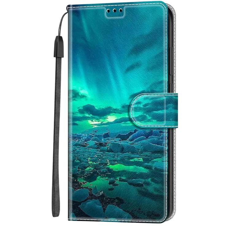 Preklopna torbica "Aurora" za Motorola Moto G73, zelena – Infostyle – Zelena