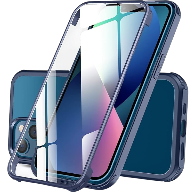 Ovitek "360" za iPhone 13 – Techsuit – Modra