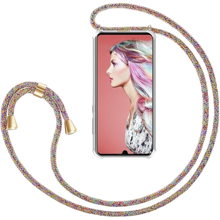 ovitek z vrvico "2ndSpring" za Huawei P30 Pro, mavrica – ZhinkArts – Mavrica